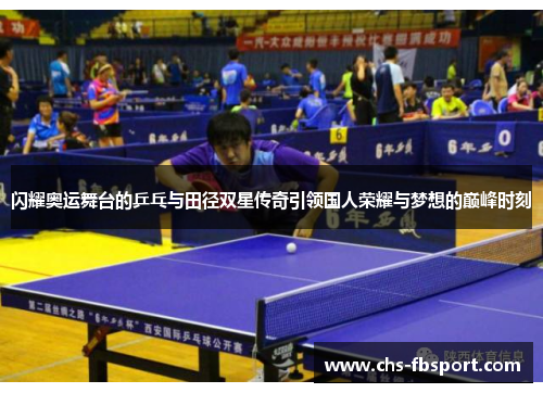 闪耀奥运舞台的乒乓与田径双星传奇引领国人荣耀与梦想的巅峰时刻