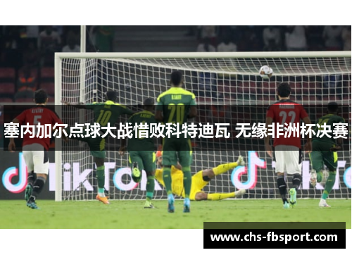 塞内加尔点球大战惜败科特迪瓦 无缘非洲杯决赛 塞内加尔点球大战惜败科特迪瓦 无缘非洲杯决赛