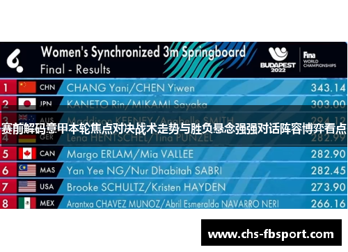 赛前解码意甲本轮焦点对决战术走势与胜负悬念强强对话阵容博弈看点